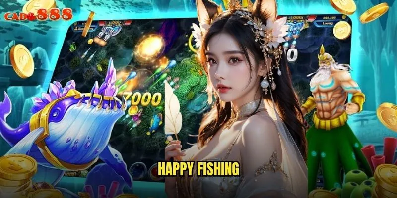 Happy Fishing cado888 Câu Cá Vui Vẻ Trúng Thưởng Siêu Khủng 1 Happy Fishing