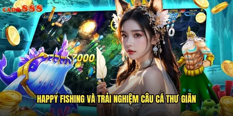 Happy Fishing cado888 Câu Cá Vui Vẻ Trúng Thưởng Siêu Khủng 2 Happy Fishing và trải nghiệm câu cá thư giãn