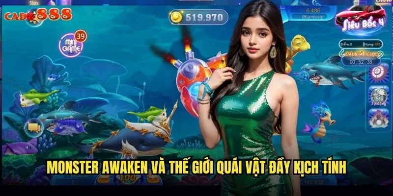 Monster Awaken cado888 Đánh Thức Quái Vật Rinh Giải Thưởng Khổng Lồ 2 Monster Awaken và thế giới quái vật đầy kịch tính