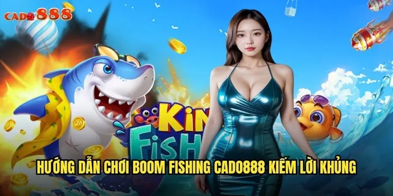 Boom Fishing cado888 Nổ Tung Đại Dương Rinh Thưởng Bạc Tỷ 3 Hướng dẫn chơi Boom Fishing cado888 kiếm lời khủng