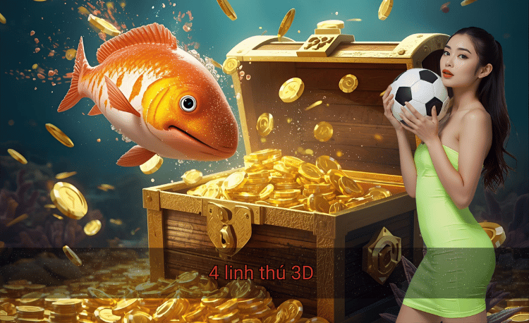 4 linh thú 3D – Khám phá ứng dụng công nghệ hiện đại 2 4 linh thú 3D